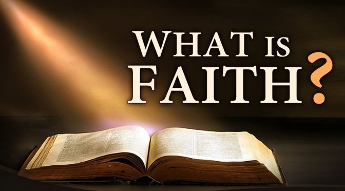 Life's Big Questions: What is faith Video post