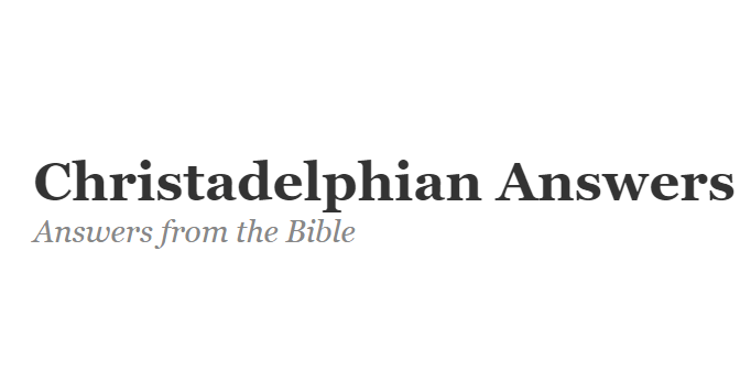 Can “Special Creation” and TE/EC be taught from the same platform? -.Christadelphian Answers