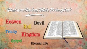 What are the key Bible Principles?
