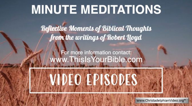 Minute Meditations Video Episodes