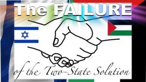 The Failure of the Two State Solution - Video Post Bible in the News