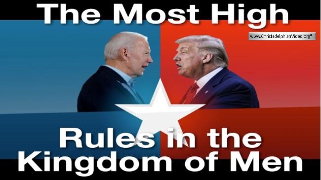 * MUST SEE* - The Most High Rules in the Kingdom of Men - The battle for the US presidency.