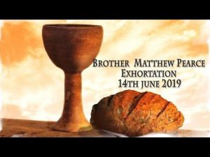 2019.07.14 Exhortation-Memorial Emblems, 1Sam 28, Jer 4, Matt 15- Bro Matthew Pearce