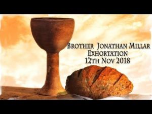 2018.11.11 Exhortation-Memorial Emblems, Ezra 7, Hos 8, Acts 27 - Bro Jonathan Millar