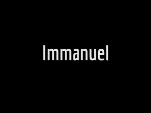 Isaiah 1-6: Pt 5 - 'Immanuel' - Exhortation Melbourne PD 2014 Roger Long