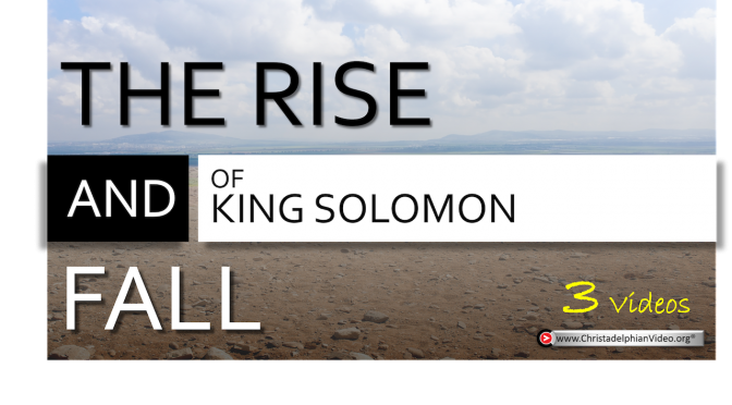 The Rise and fall of King Solomon - 3 Videos