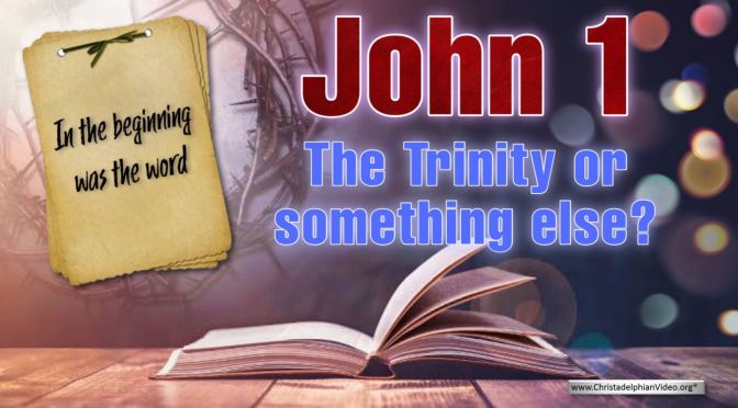 John 1: The Trinity or something else?